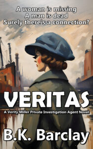 Front Cover of Veritas, the first Verity Miller Novel